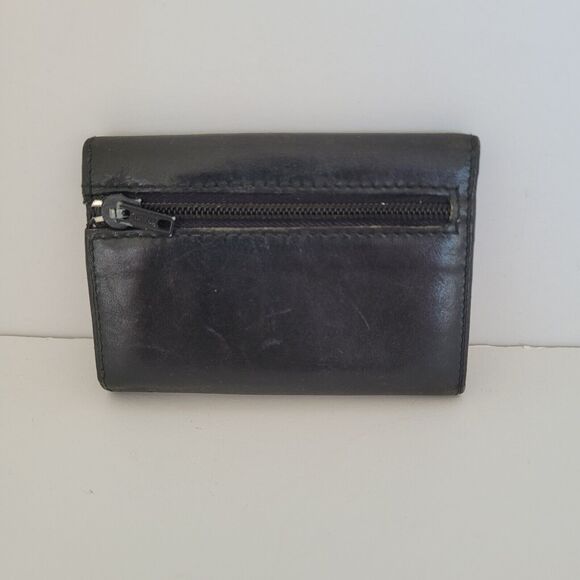 Dunhill Key Case Hooks Holder Wallet Logo Black Trifold Designer Coin Retro - Picture 2 of 10